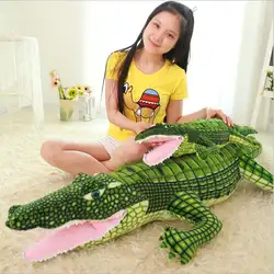 Большой размер Новое поступление игрушечный плюшевый крокодил мягкая подушка в виде игрушки диванная Подушка Рождественский подарок