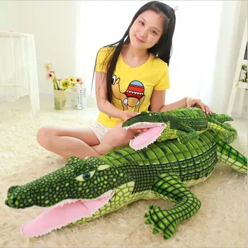 

Big Size New Arrival Crocodile Plush toy Stuffed Animal Doll Soft Toy Pillow Cushion Christmas Gift