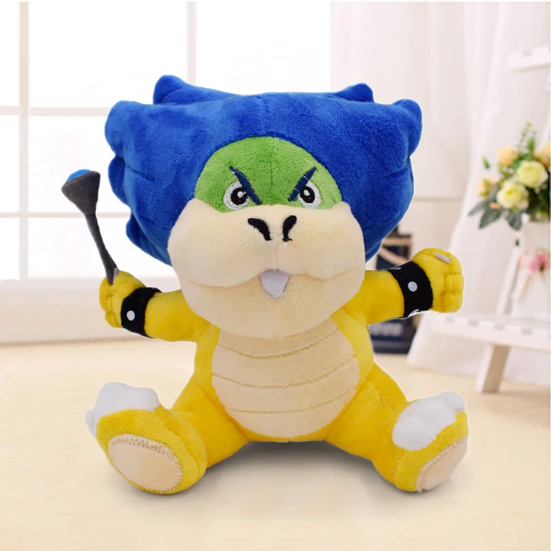 

Cartoon Sitting Ludwig Super Mario Bros 20cm Koopa Plush Doll Toy Figure Birthday Present For Children Gift