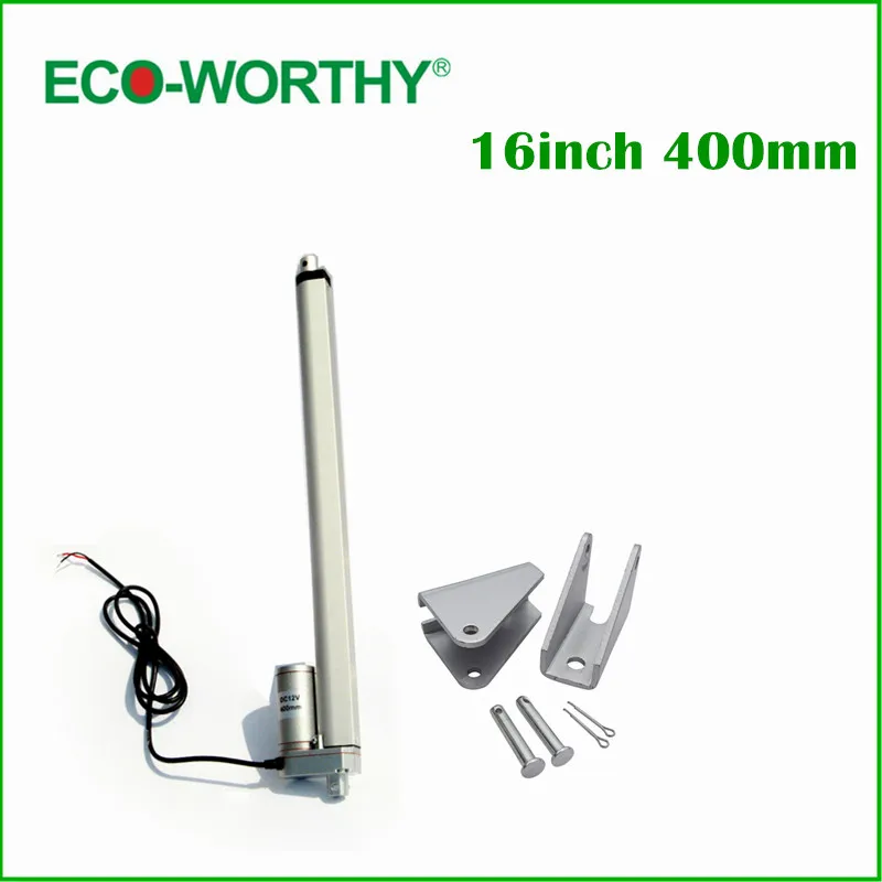 

400mm/16inch Stroke Heavy duty DC 12V 1500N/330lbs multi-function 16" linear actuator