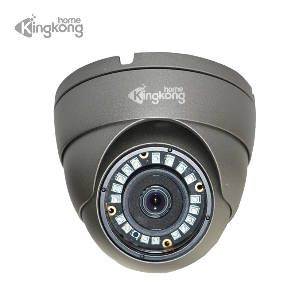 

Kingkonghome H.265 1080P POE IP Camera 2.8mm Lens Wide Angle Waterproof Night Vision CCTV Surveillance Outdoor Dome Cameras IP