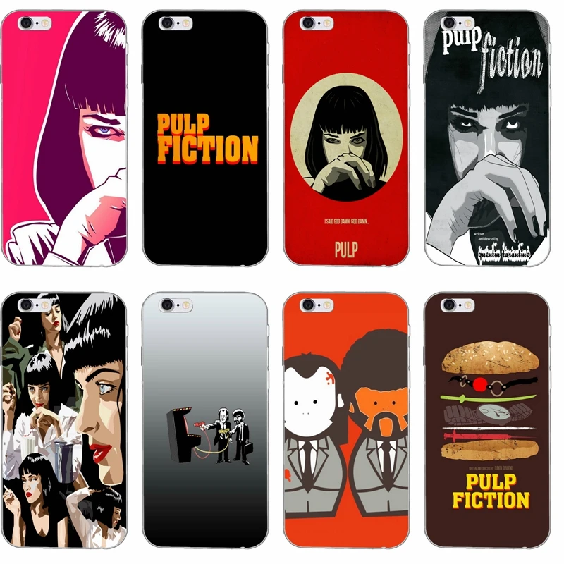 

pulp fiction silicone TPU Soft phone case For Samsung Galaxy J1 J2 J3 J5 J7 A3 A5 A7 2015 2016 2017