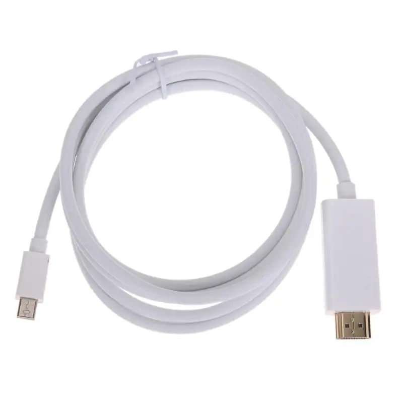 1 8 м Mini Displayport мужчина к HDMI видео конвертер адаптер USB кабель с вилкой DP to шнур