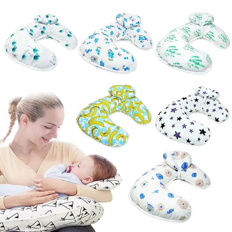 

Baby Nursing Pillows Maternity Baby Breastfeeding Pillow Infant Cuddle U-Shaped Newbron Cotton Feeding Waist Cushion for nursing