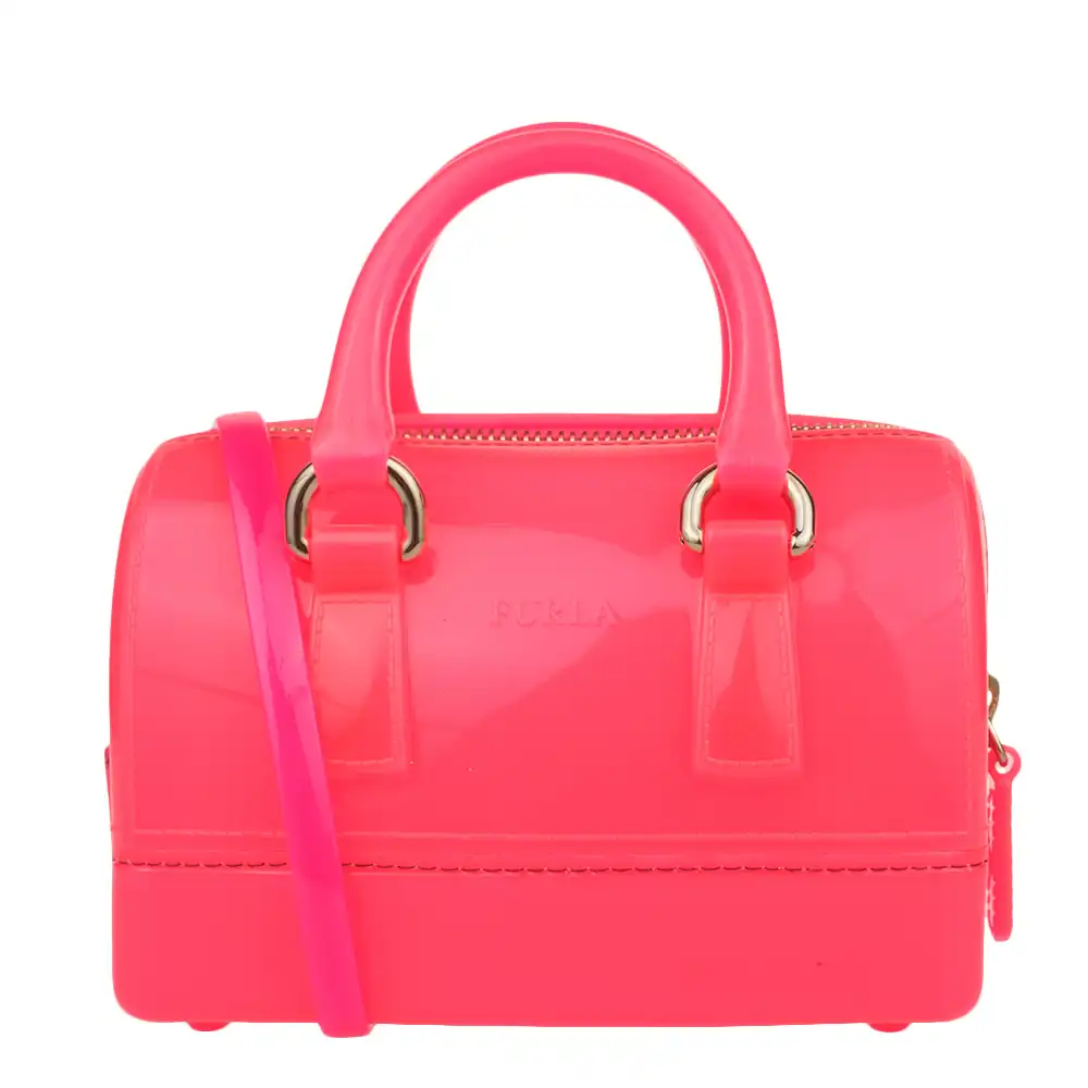 furla clear jelly bag