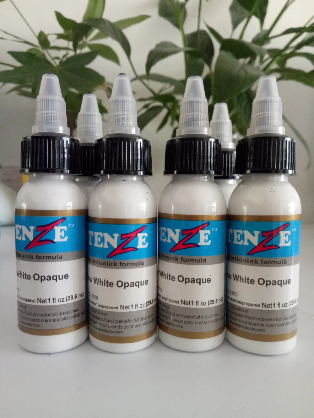 

10pcs Tattoo Professional Tattoo Ink Supply 1OZ 30ml/bottle White Color Top Pigment for Body Art Tattoo Kits Supplies