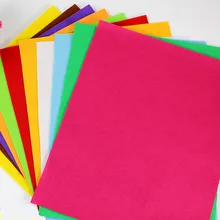 Нетканые материалы 50 см X 40 см войлочная ткань, полиэстер, Нетканый войлок, толщина 1 мм, ручная работа, материал для детского сада, Материалы для творчества