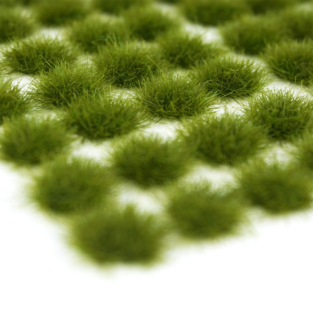 147Pcs Grass Cluster Static Grass Tufts for 1:35 1:48 1:72 1:87 Sand Table Architecture Model- Medium Green