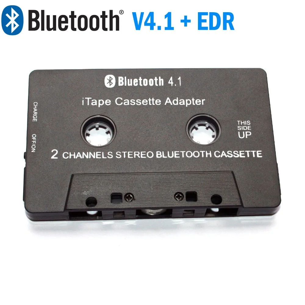 Newest Wireless iTape Bluetooth Cassette Player Receiver Stereo Audio Cassette Adapter for Car