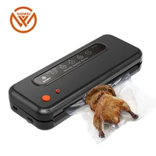 WOMSI вакуумный упаковщик, вакуумная воздушная упаковочная машина, вакуумная система запечатывания, сохраняет свежесть, бесплатно, 10 шт. пакетов