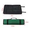 4 Color Choice Chef Knife Bag Roll Bag Carry Case Bag Kitchen Cooking Portable Durable Storage 22 Pockets Black Blue Green ► Photo 3/6