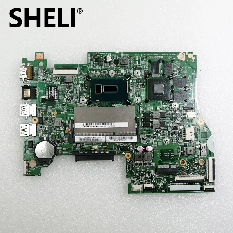 

SHELI Abdo Lenovo Yoga500-15ibd flex3-1570 notebook PC motherboard I5 5200U gt920m 2G discrete graphics LT41 mb14217-1m
