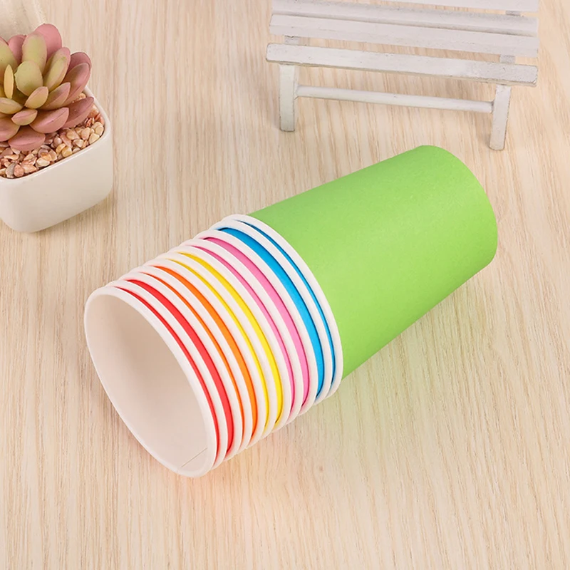 price cut  12pcs 3D DIY Handmade Paper Cups Sticker Material Kit Tool Set Kids Kindergarten School Art Craft E