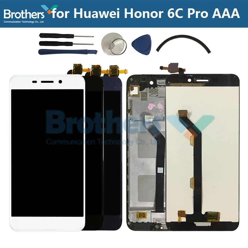Cena Dla Huawei Honor 6C Pro ekran LCD JMM L22 AL10 AL00 ekran dotykowy Digitizer podzespół LCD z ramką dla Honor 6CPro wyświetlacz LCD