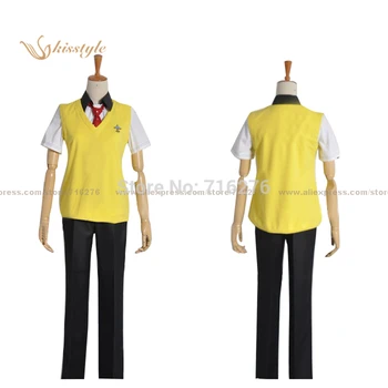 

Kisstyle Fashion Free! Anime Nagisa Hazuki Rei Ryugazaki High School Summer Uniform Cosplay Costume Custom-Made
