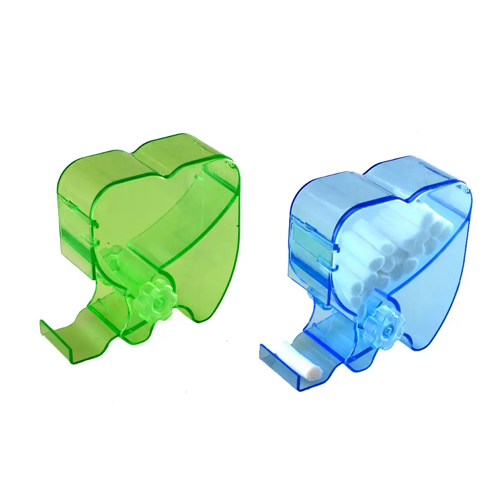 1Pc Dental One Touch Cotton Wool Roll Holder Dispenser Rolling Type