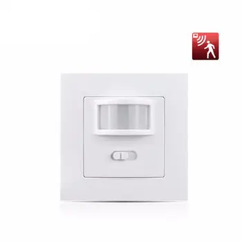 

PIR Sensor IR Infrared Motion Sensor Light PIR Switch Recessed Wall Module with PIR On Off Body