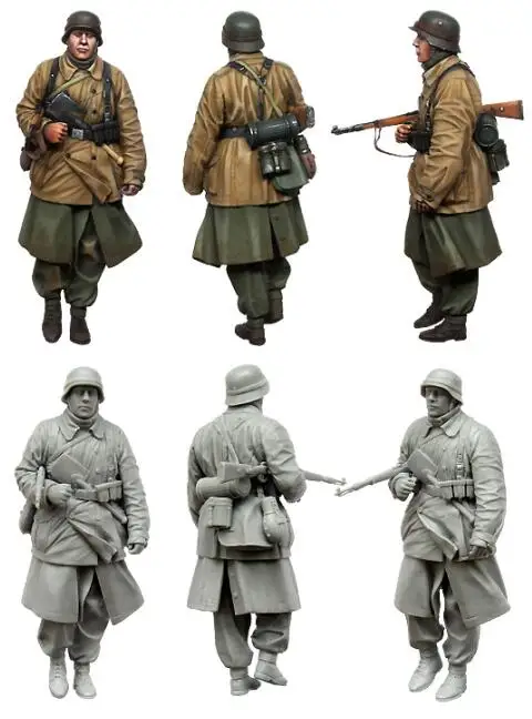 

1/35 Resin Figure German Soldier Style III 1pc Model Kits