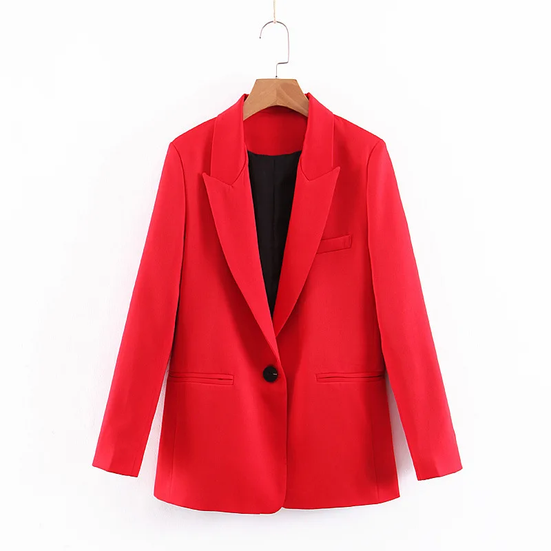 

Spring New Fashion Pure Suit Jacket for European Station 2019