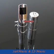 PRO посеребренный металлический мундштук Баритон саксофон Саксофон 7