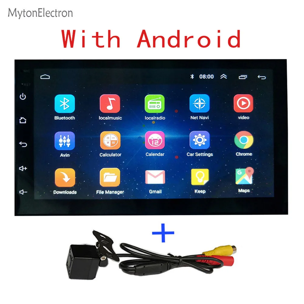 2 Din Android radio bluetooth GPS Navigation wifi Stereo