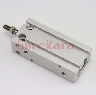 

SMC Type CDU6-10D Free Mount Cylinder Double Acting Single Rod Bore 6mm Stroke 10mm
