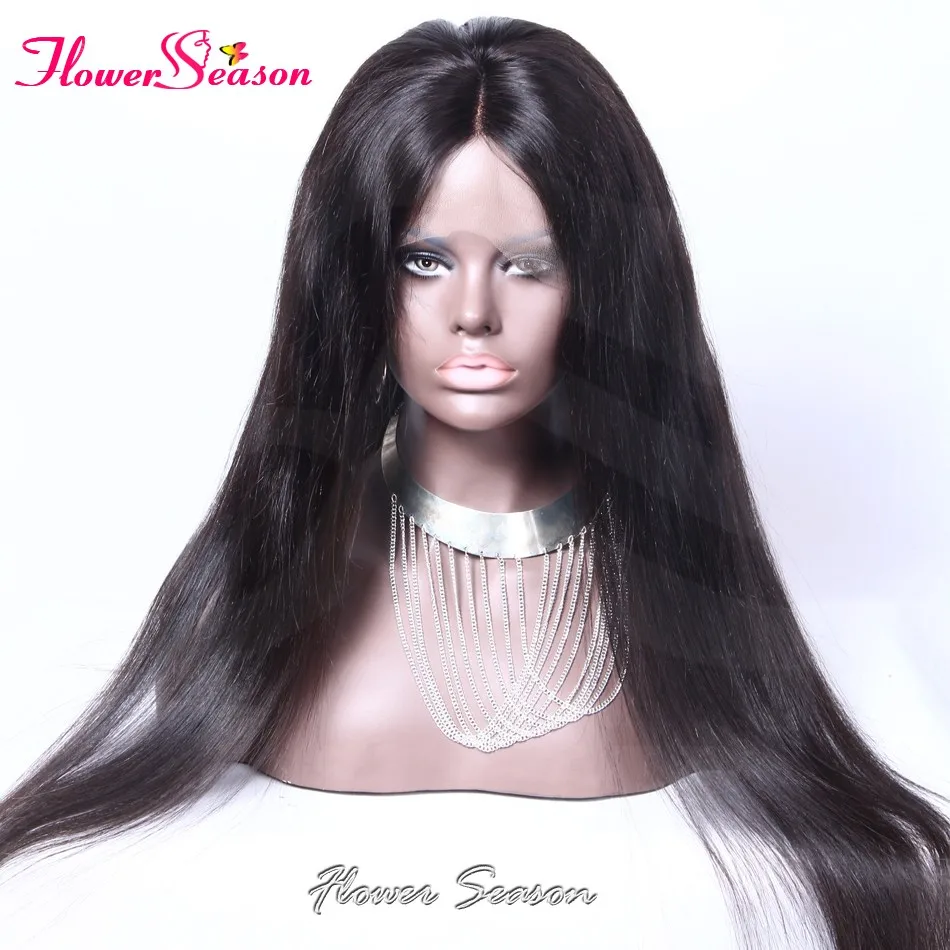 straight human hair wigs