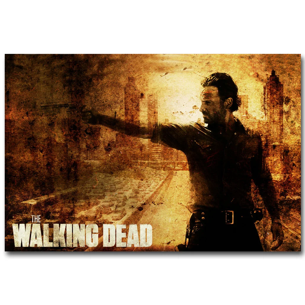 The Walking Dead TV Show Art Silk Poster Daryl 13x20 24x36 inch Home Decor 023