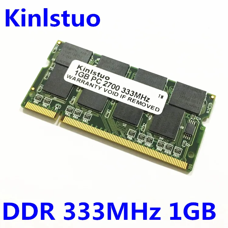 Бесплатная доставка 100% оригинал ноутбук/ноутбук Память RAM DDR 333 1 ГБ PC-2700 компьютер памяти совместимы с 266/400
