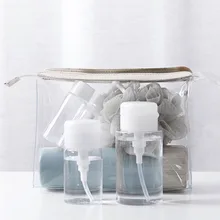 200 мл Новое поступление Push подпушка Пустой Диспенсер насоса прозрачные бутылки для снятия макияжа контейнер для воды тюбики