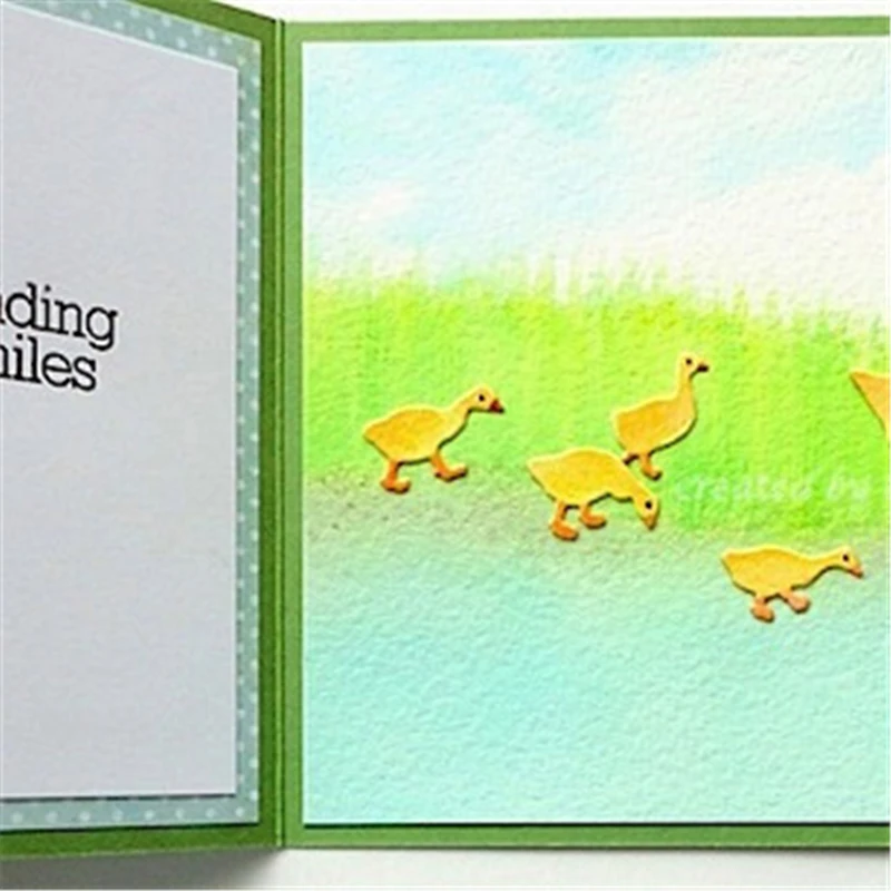 

Eastshape Goose Animal Metal Cutting Dies Scrapbooking Die Stencil Troqueles Background Die Cut Craft Dies Stitch