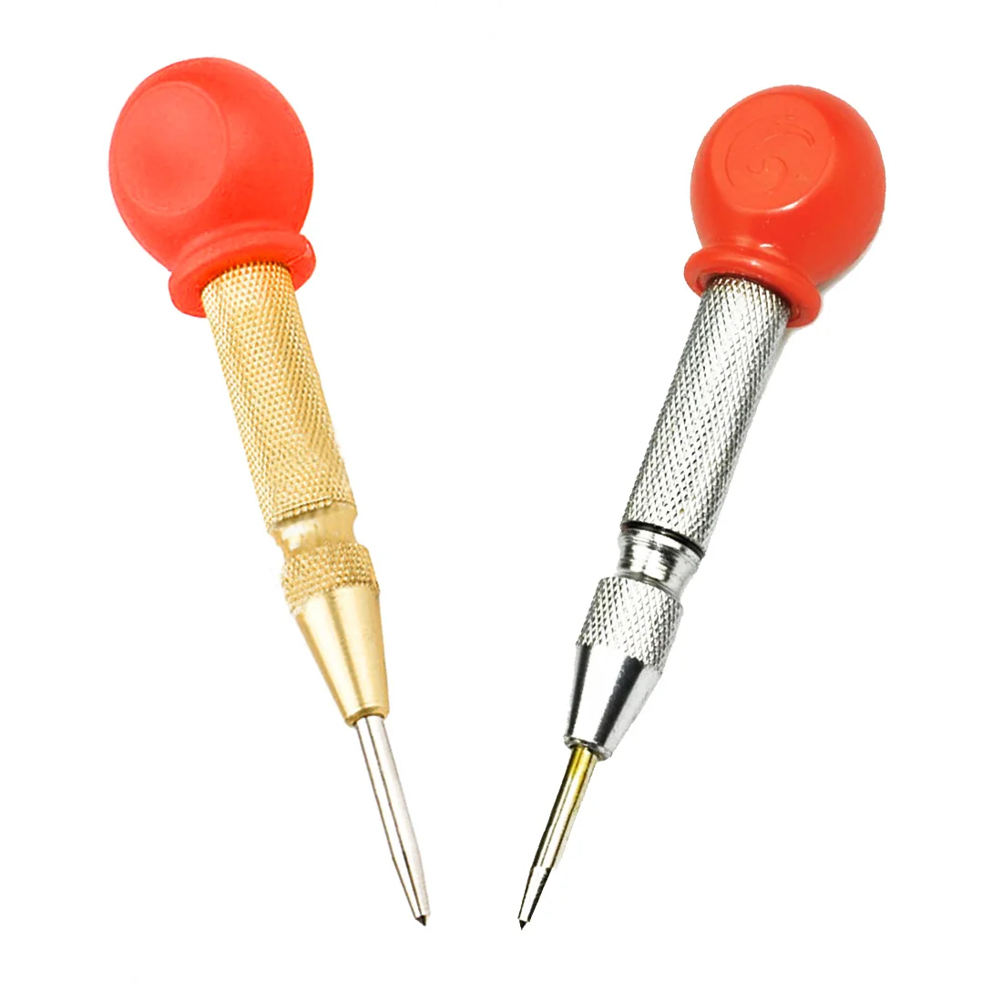 

HSS Center Punch Stator Punching Automatic Center Pin Punch Spring Loaded Marking Drilling Tool Impact Hole Punch