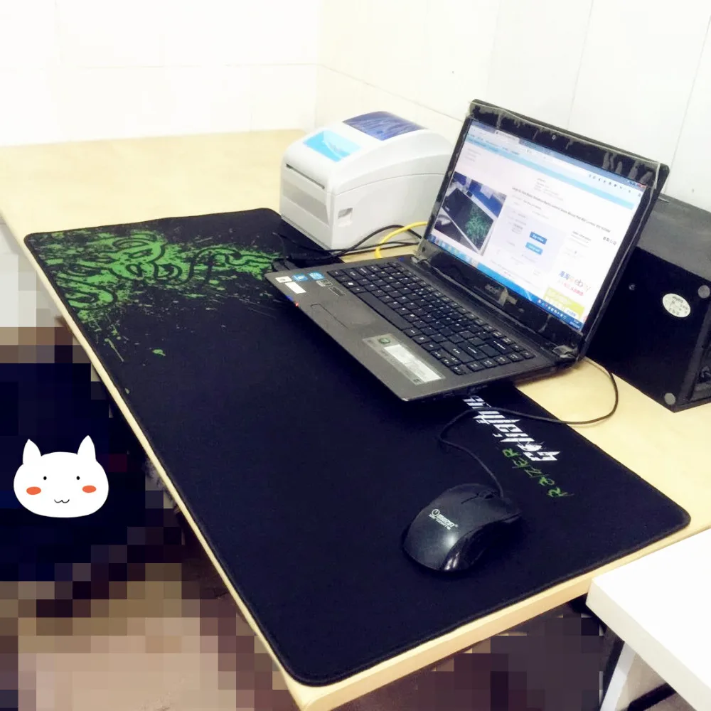 Ultralarge Gaming Mouse Pad Laptop Keyboard Mats Speed Edition Xl