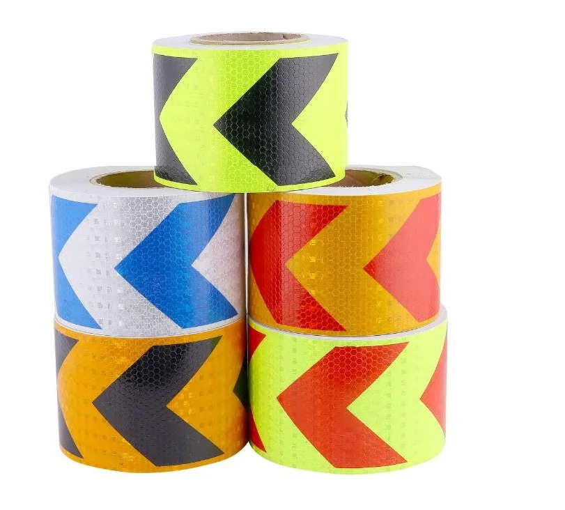 

Road Traffic Construction Site Corridor Factory Workshop Floor Safety Warning Self-adhesive Twill Reflective Tape
