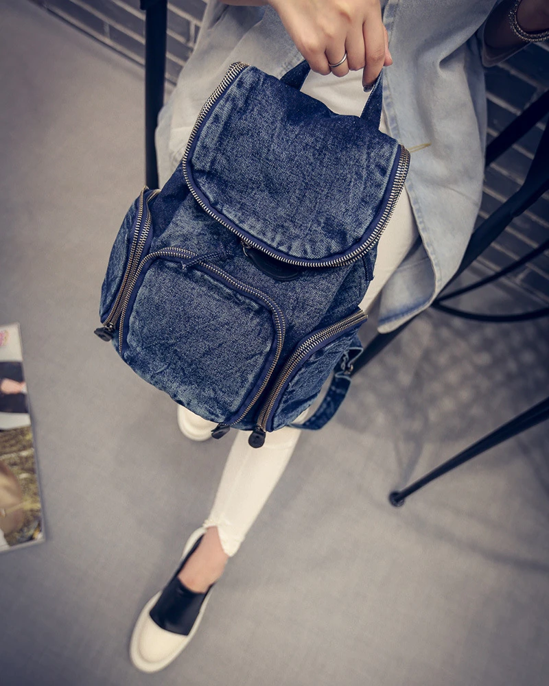 Mochila jeans vintage clearance