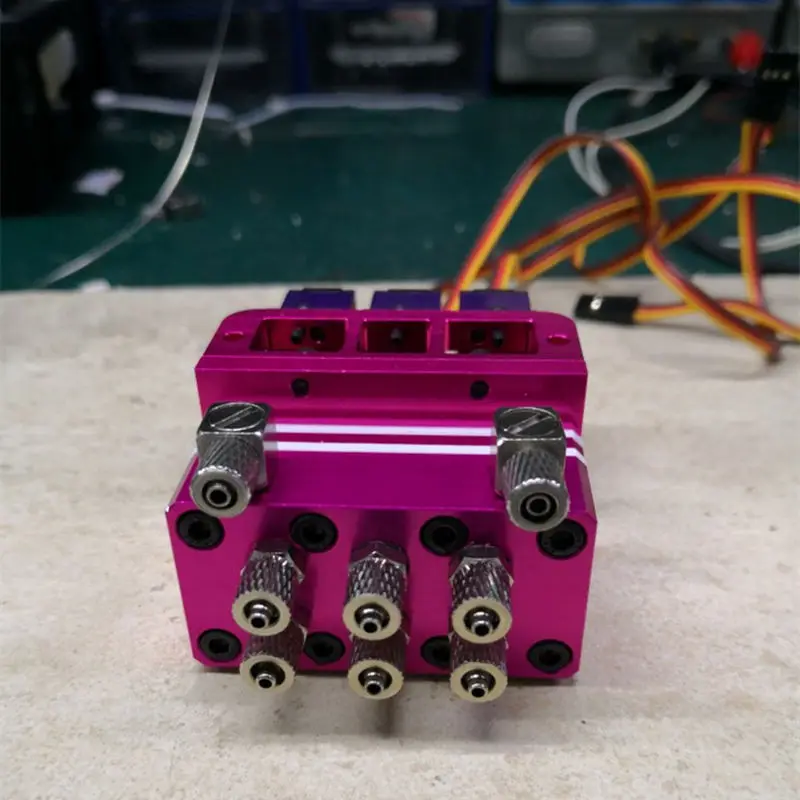 3CH Hydraulic Valve Part Truck Tipper Dump Loader 1/14 RC Model parts