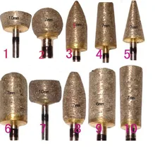 1 шт. Стоматологическая Лаборатория алмаз полностью спеченные боры 70 грубая зернистость прочный шлифовальный или полированный гладкий хвостовик: 2,35 мм