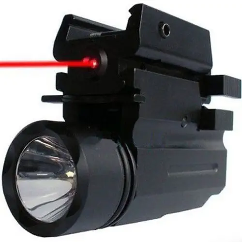 

2in1 Red Dot Laser Sight+ LED Flashlight Torch For Pistol GLOCK17 19 20 21 22 23 30 31 Free Shipping