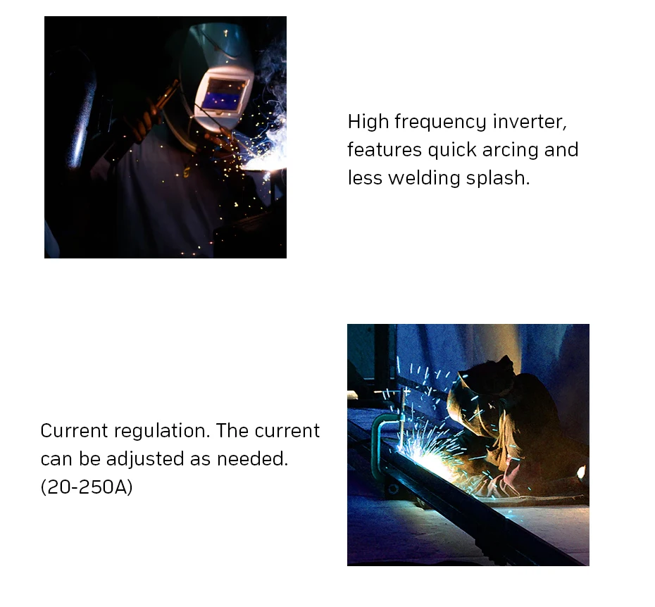 20-250A ММА сварочные аппараты инвертор сварочный аппарат Arc цифровой Дисплей сварочный аппарат инверторного типа для сварки сварщик 220V электрический двигатель для работы