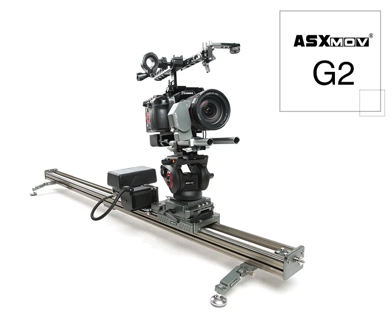 ASXMOV G2 алюминиевая соединительная рельсовая система видео стабилизатор timelapse моторизованный dslr камера Долли слайдер для sony dslr камеры