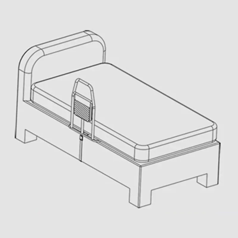 JayCreer Bed Rails for Elderly- Hospital Grade Safety Bed Rail for Adults Seniors, Bed Side Handrail, Senior Adult Handrail