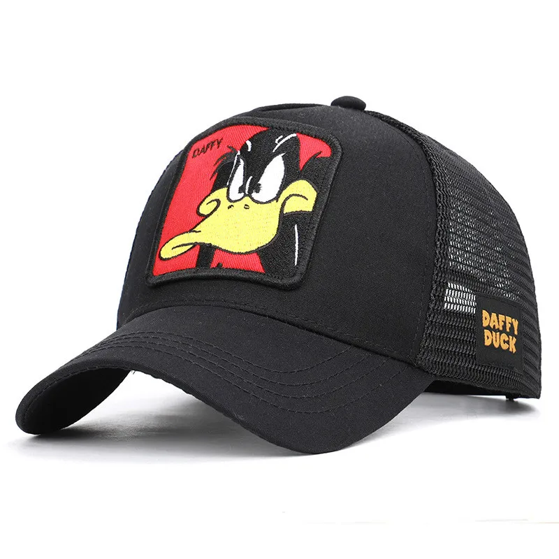 

Baseball Caps Animal Embroidery Duck Anime Cute Rabbit Embroidery Summer Mesh Women Men Outdoor Sunshade Dad Truck Driver Hats