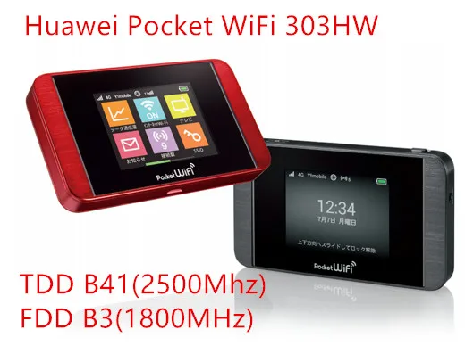 Открыл huawei 303HW 4G карман Wi-Fi 4G LTE беспроводной маршрутизатор Новый с Сим слот для карт