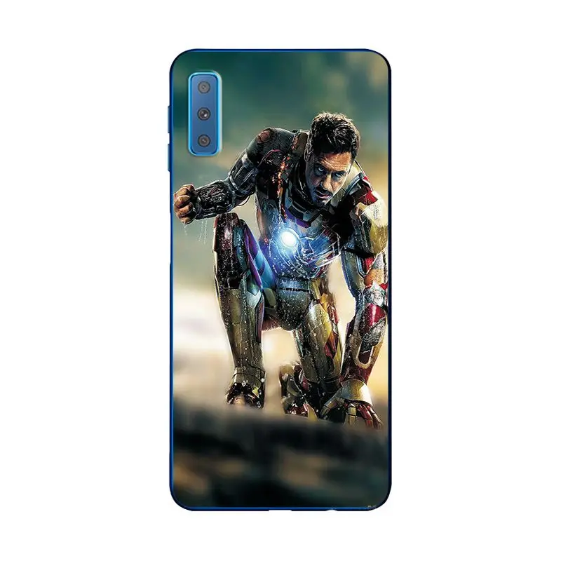 X51 Прозрачный чехол для телефона для Samsung Galaxy A7 a750, блестящий мягкий резиновый чехол для мобильного телефона, Fundas для Samsung Galaxy A7 A750 - Цвет: X51