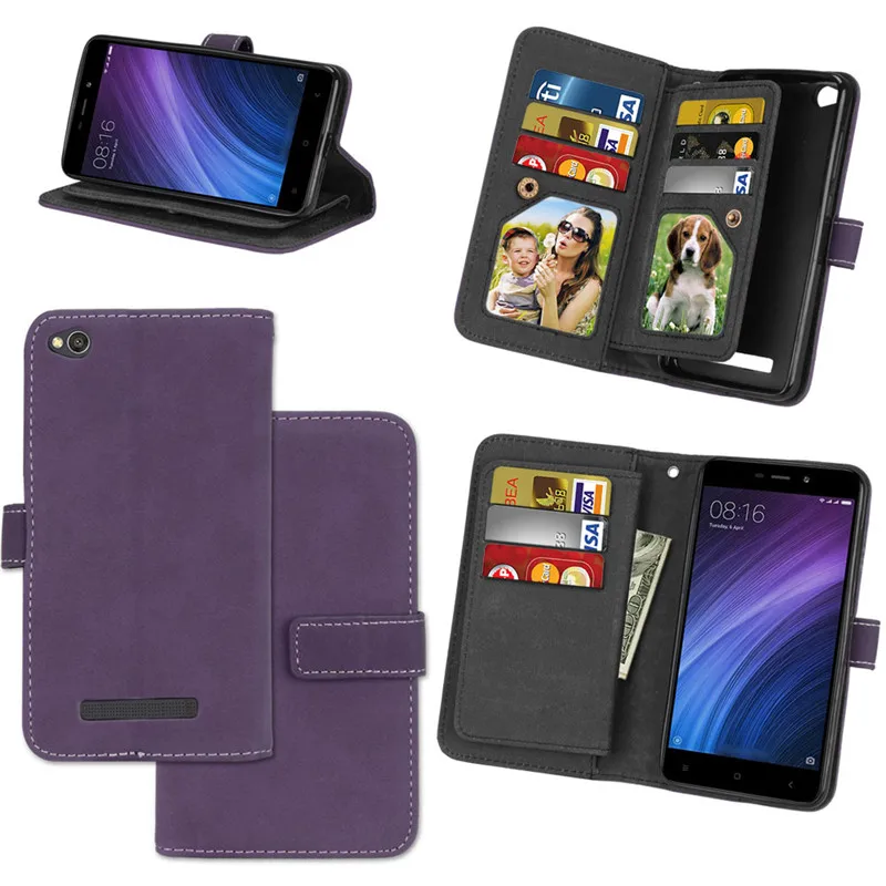 For Coque Xiaomi Redmi 6A 6 Case Cover Luxury Matte Leather Wallet Stand Flip Phone Cases on For Xiaomi Redmi 6A 6 A Case Capa34