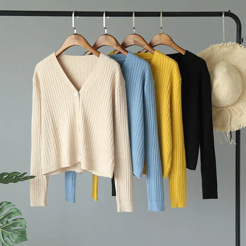 

New Autumn Knit Sweater Women 2019 Fashion Harajuku Loose Warm Cardigan Women College Casual Long Sleeve Winter Coat