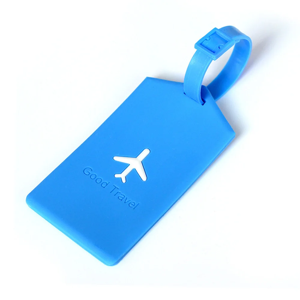 Силиконовая багажная бирка ninetygo Silicone Luggage tag Black