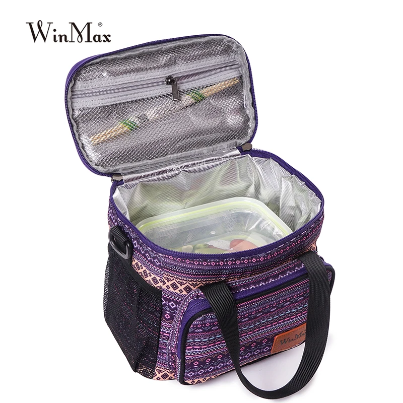 Winmax, новинка, сумки для обеда, женские, портативные, функциональные, изолированные, термобокс, для еды, свежесть, для пикника, для мужчин, для путешествий, кулер, сумка для обеда, тоут
