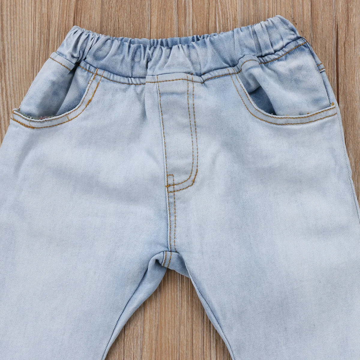 Новинка года; брендовые длинные джинсовые штаны для маленьких девочек; для малышей; для детей ясельного возраста; джинсовые брюки; От 2 до 7 лет