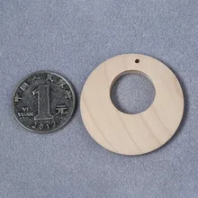 20 шт геометрический незавершенный деревянный брелок серьги-подвески в форме капли серьги